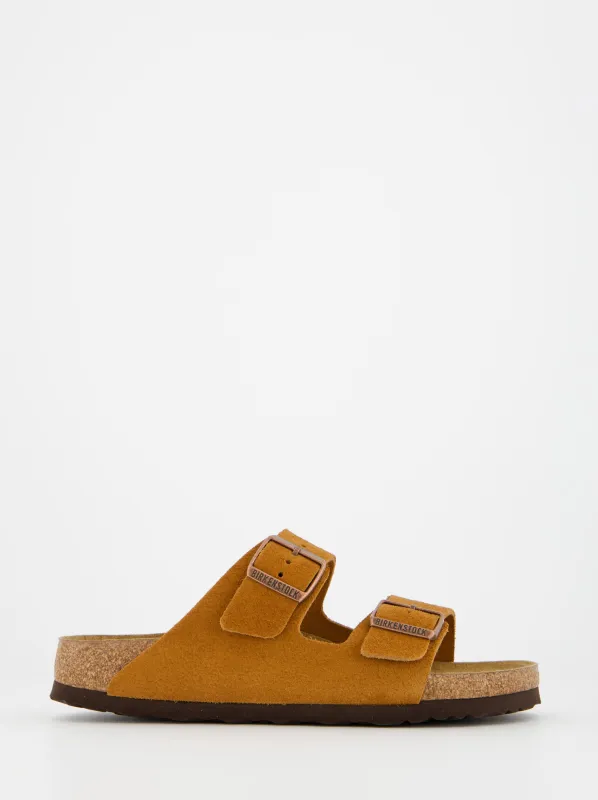 Birkenstock Arizona organic leather sandals with soft insole sold by Ulanka