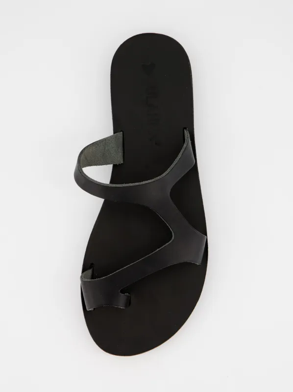 Leather strap sandals - Ornella sold by Ulanka