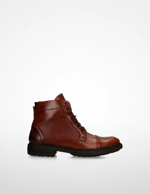 Ulanka Jacob - Leather ankle boot sold by Ulanka