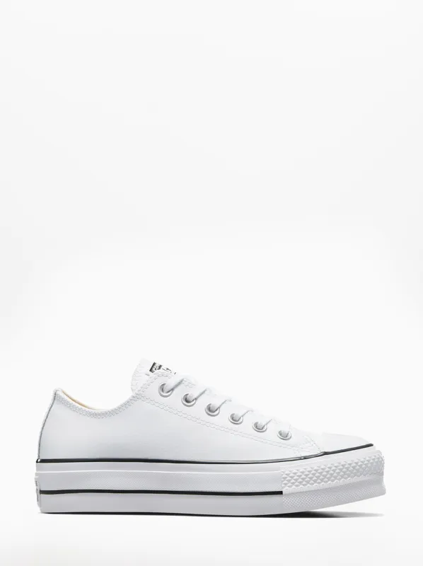 Converse Chuck Taylor All Star Lift Clean Leather Low Top Sneakers sold by Ulanka