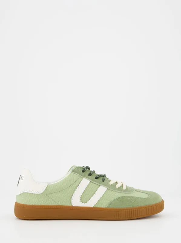 Double-laced canvas sneakers - Sun sold by Ulanka