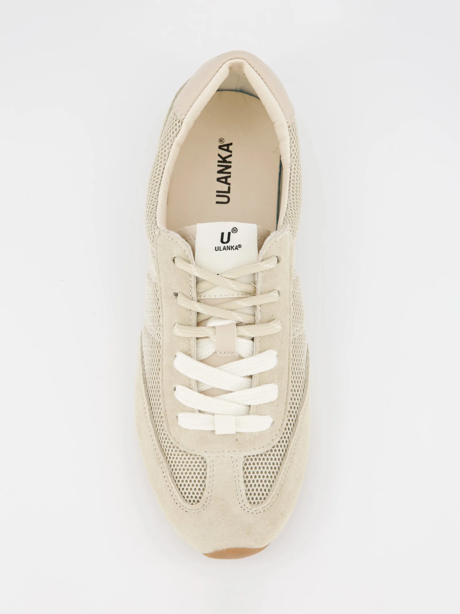 Suede sneakers with thin soles - Sade sold by Ulanka