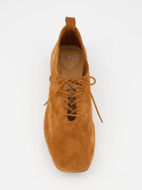 Flat leather shoes - Tirig made by Ulanka