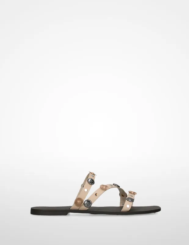 Ulanka Emerald - Flat Sandals sold by Ulanka