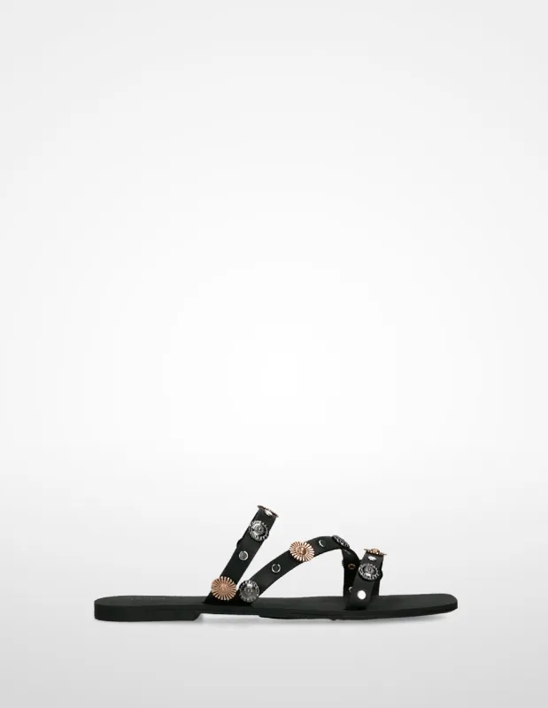 Ulanka Emerald - Flat Sandals sold by Ulanka
