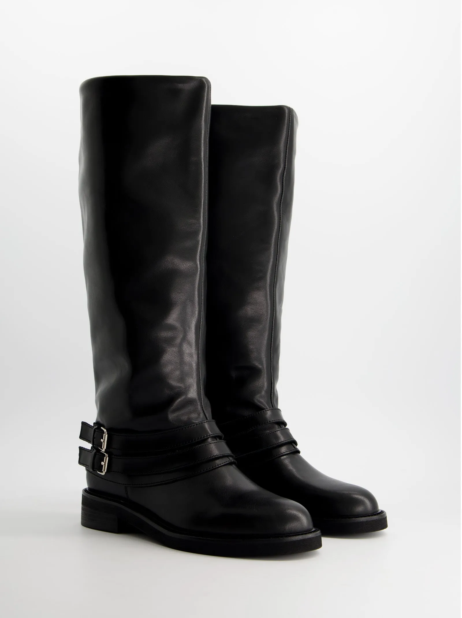 High leather boots with turned-up shaft - ULK Farah sold by Ulanka product image thumbnail 3