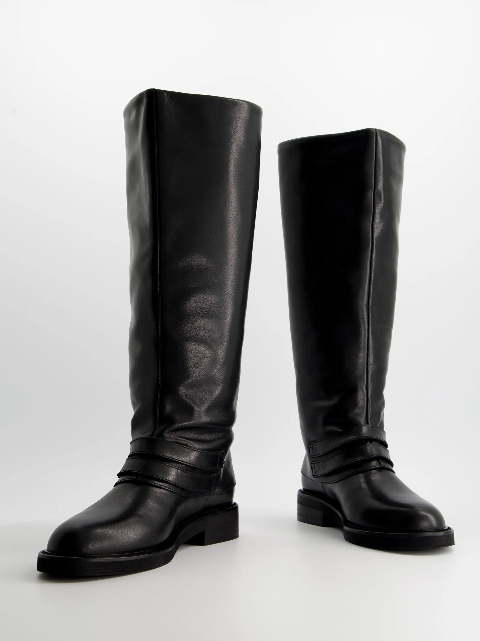 High leather boots with turned-up shaft - ULK Farah sold by Ulanka product image thumbnail 4