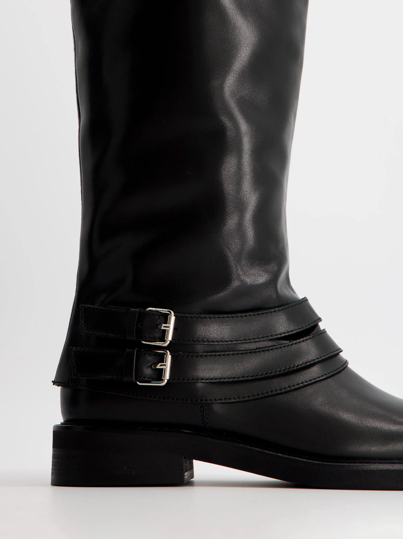 High leather boots with turned-up shaft - ULK Farah sold by Ulanka product image thumbnail 2