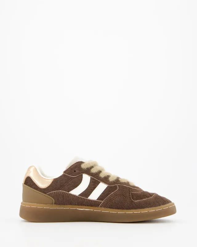 Coolway Goal Mocha Roast - Zapatillas de piel made by Coolway