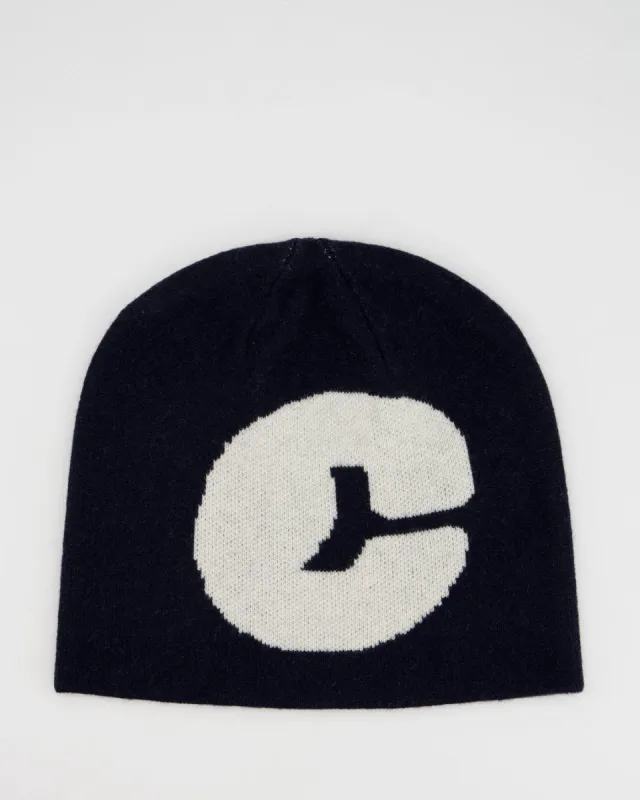 Coolway C' Navy Beanie - Knitted Hat made by Coolway