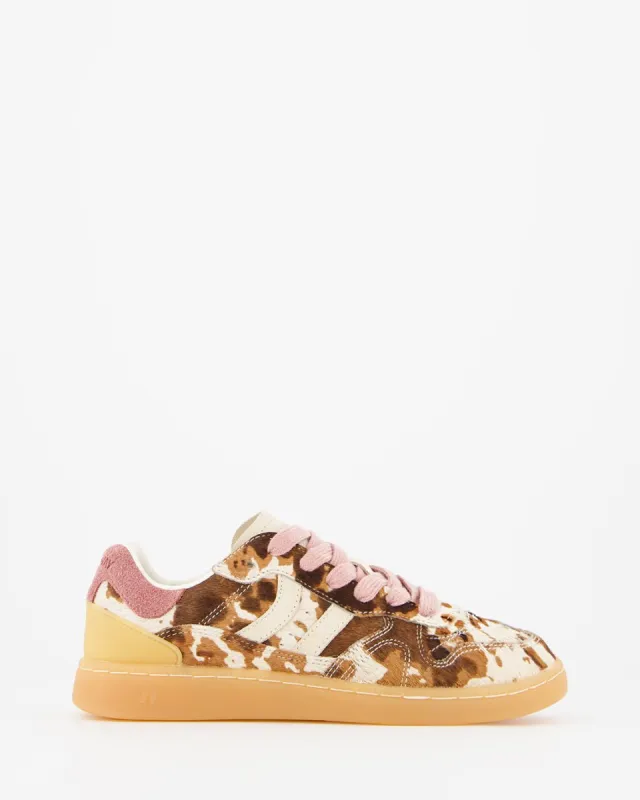 Coolway Goal Moo Splash - Zapatillas de piel animal print made by Coolway
