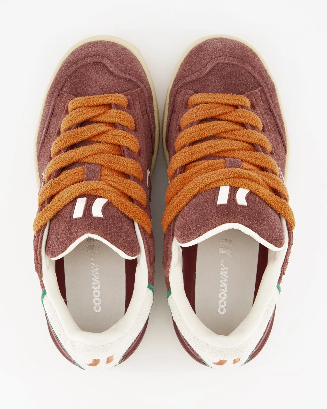 Coolway Bolk Burnt Ember - Women's chunky leather sneakers sold by Ulanka product image thumbnail 2