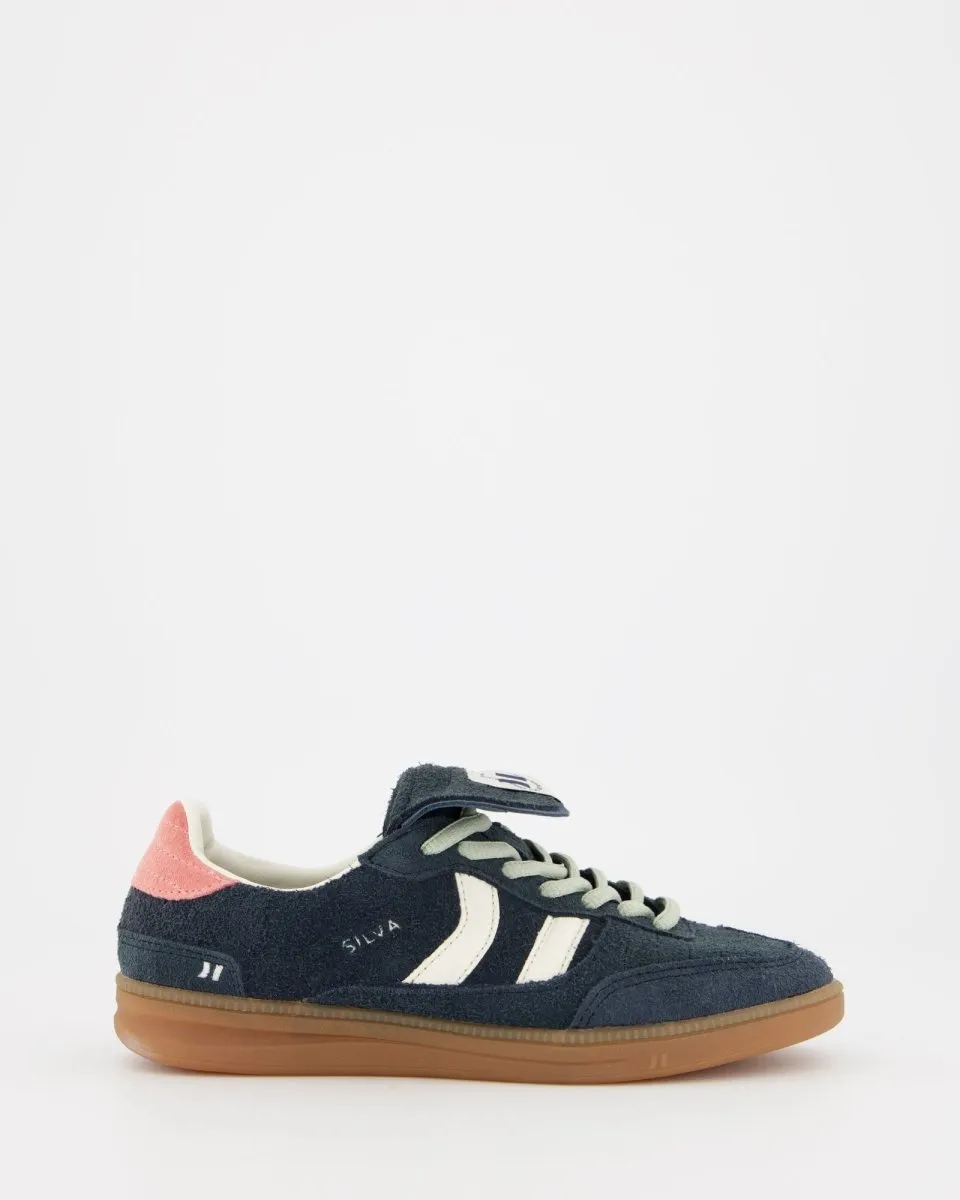 Coolway Silva-X Navy - Leather sneakers sold by Ulanka