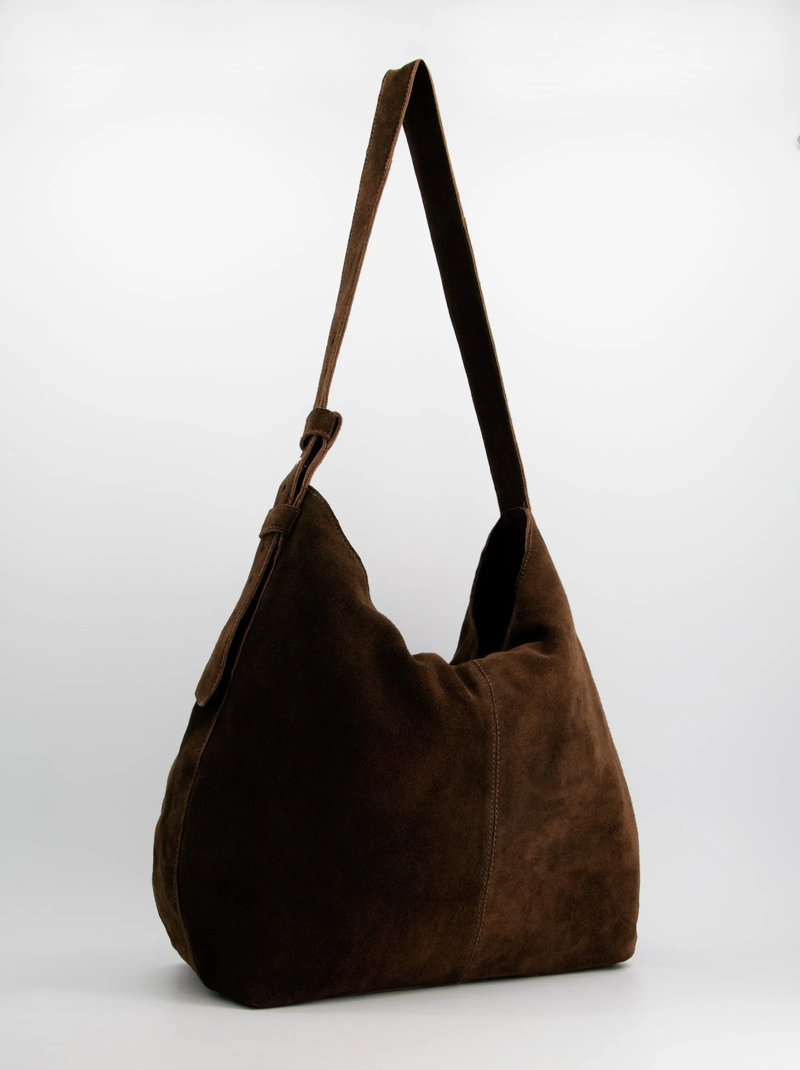 Suede hobo shoulder bag - ULK Padua sold by Ulanka product image thumbnail 2