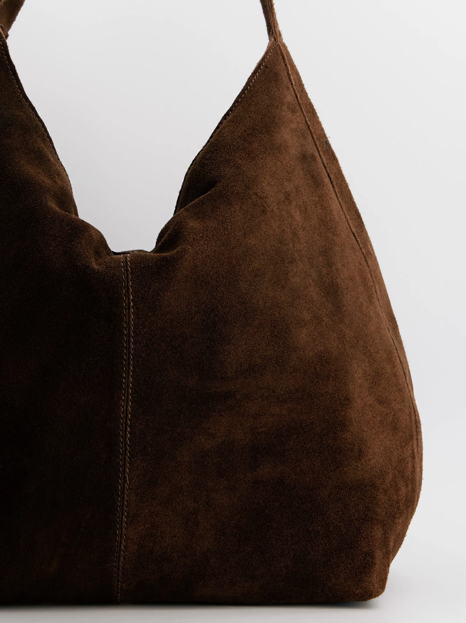Suede hobo shoulder bag - ULK Padua sold by Ulanka product image thumbnail 3