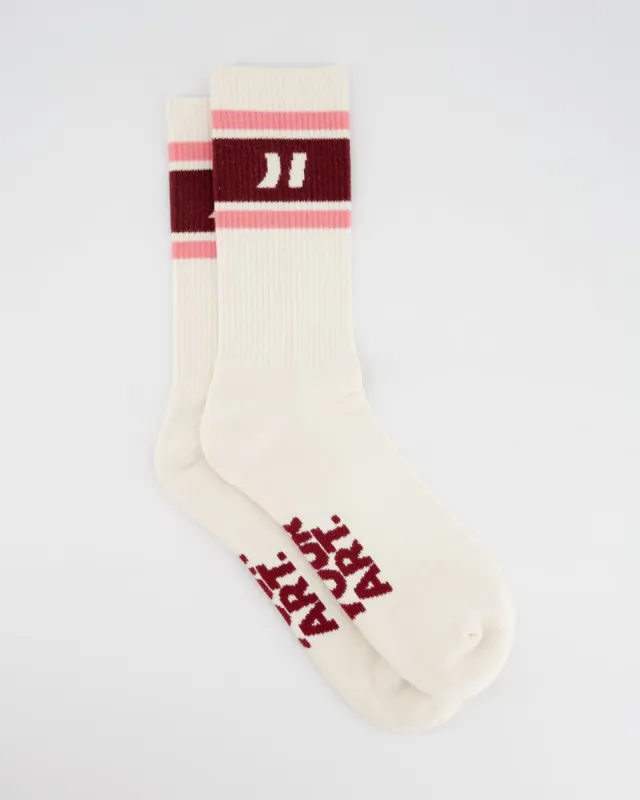 Coolway Base Red Socks - Calcetines de caña media sold by Ulanka