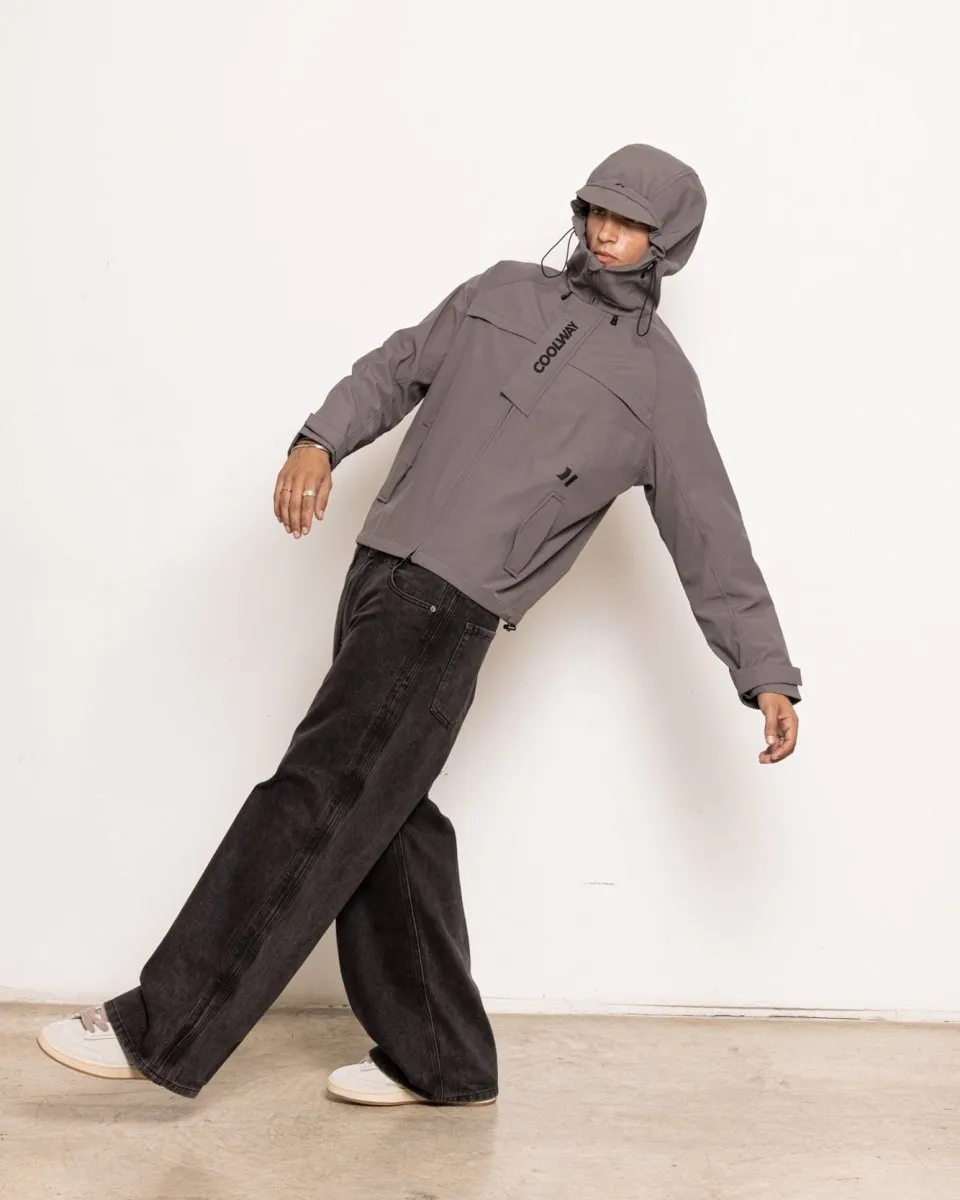 Coolway Storm Grey Windbreaker - Cortavientos impermeable con capucha sold by Ulanka product image thumbnail 2