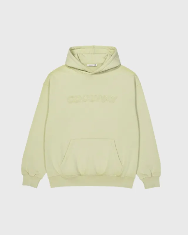 Coolway Washed Green Hoodie made by Coolway