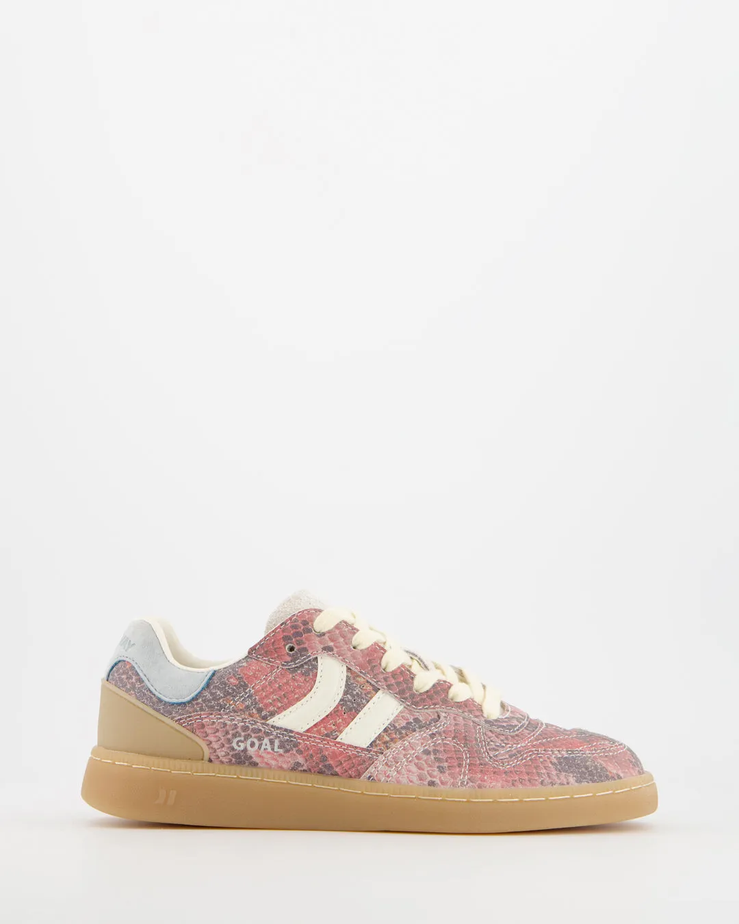 Coolway Goal Pink Mamba - Animal Print Suede Sneakers sold by Ulanka