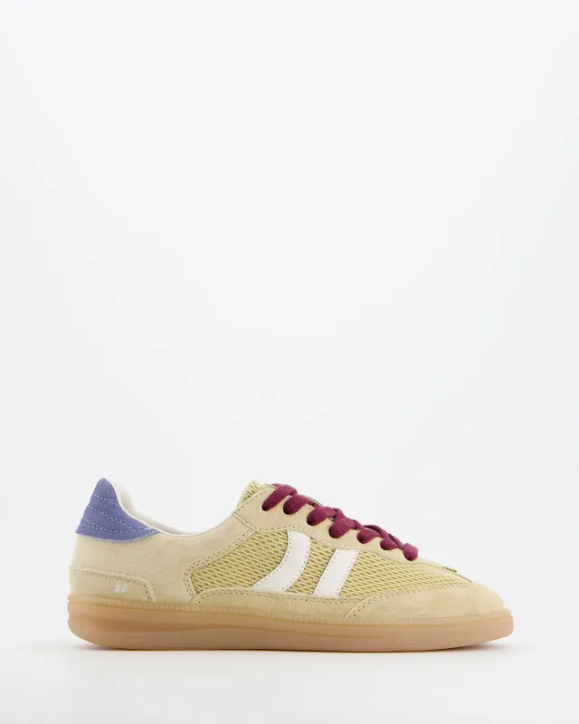 Coolway Baresi Ivy Gold - Zapatillas de ante y nylon efecto malla made by Coolway