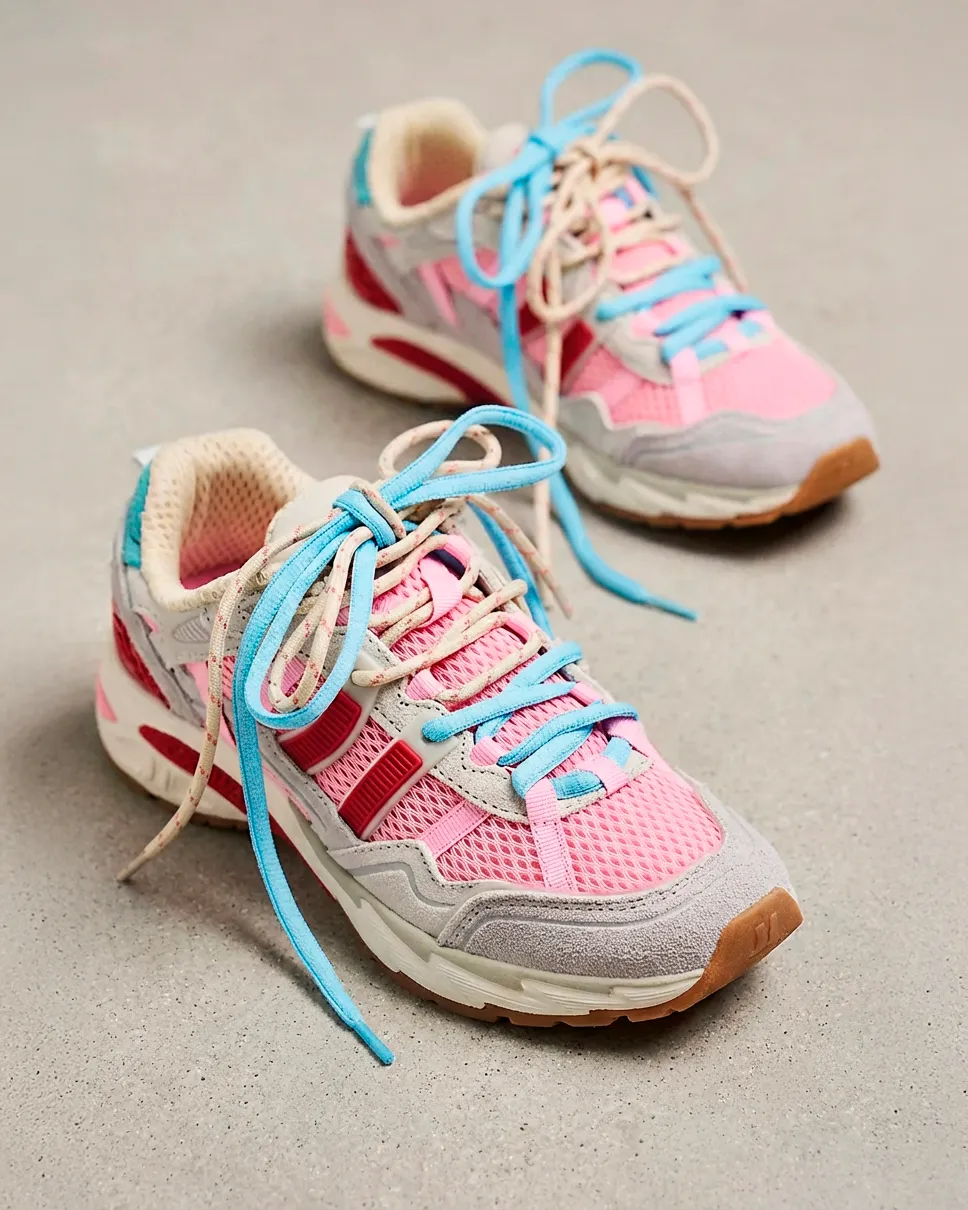 Coolway 2003 Pink Volt - Zapatillas deportivas de ante y malla sold by Ulanka product image thumbnail 2
