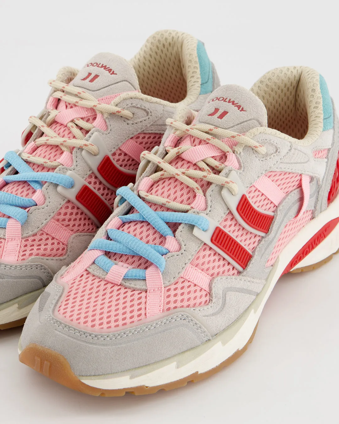 Coolway 2003 Pink Volt - Zapatillas deportivas de ante y malla sold by Ulanka product image thumbnail 5