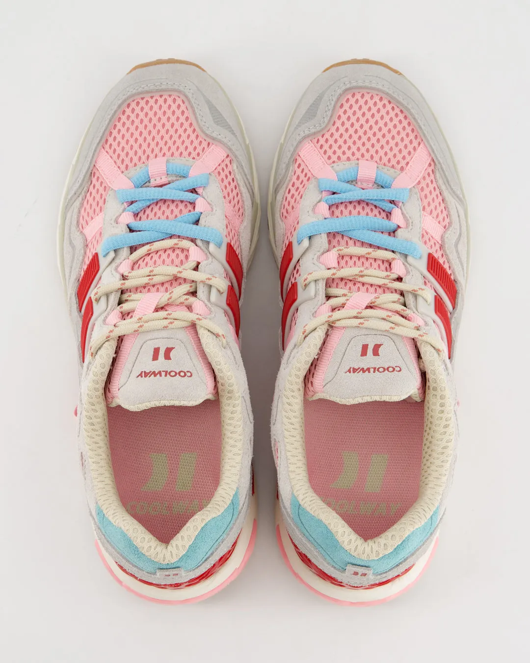 Coolway 2003 Pink Volt - Zapatillas deportivas de ante y malla sold by Ulanka product image thumbnail 3