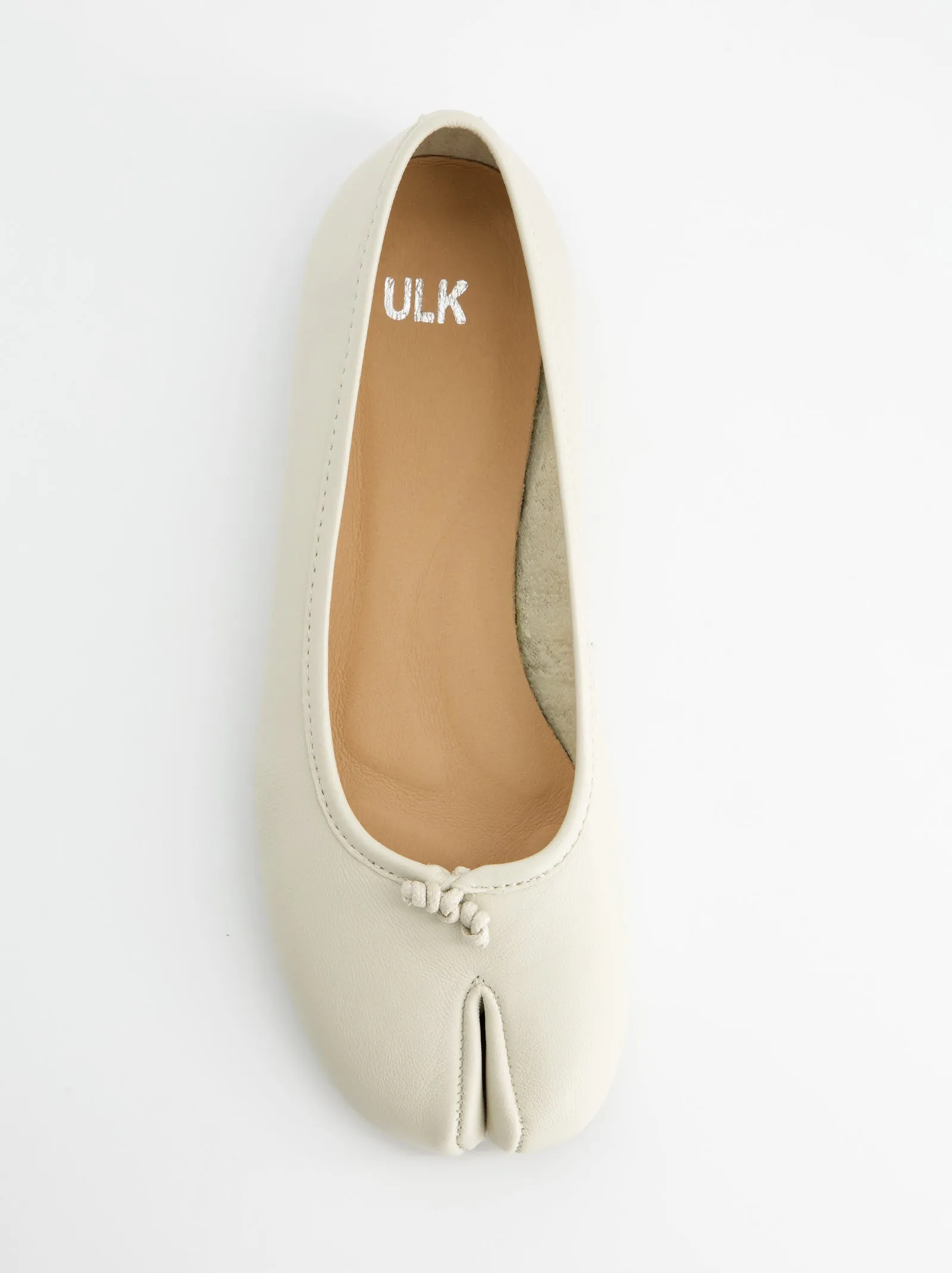 Leather tabi ballerinas - Karva sold by Ulanka