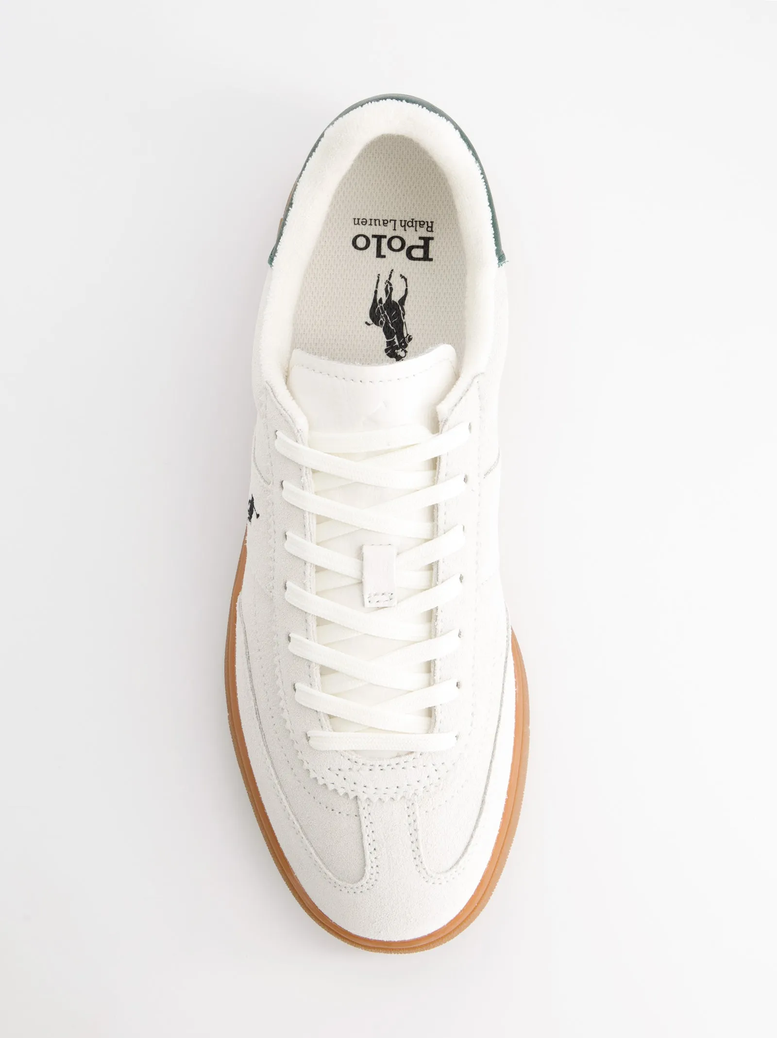 White leather sneakers - POLO Ralph Lauren Bedford sold by Ulanka product image thumbnail 2
