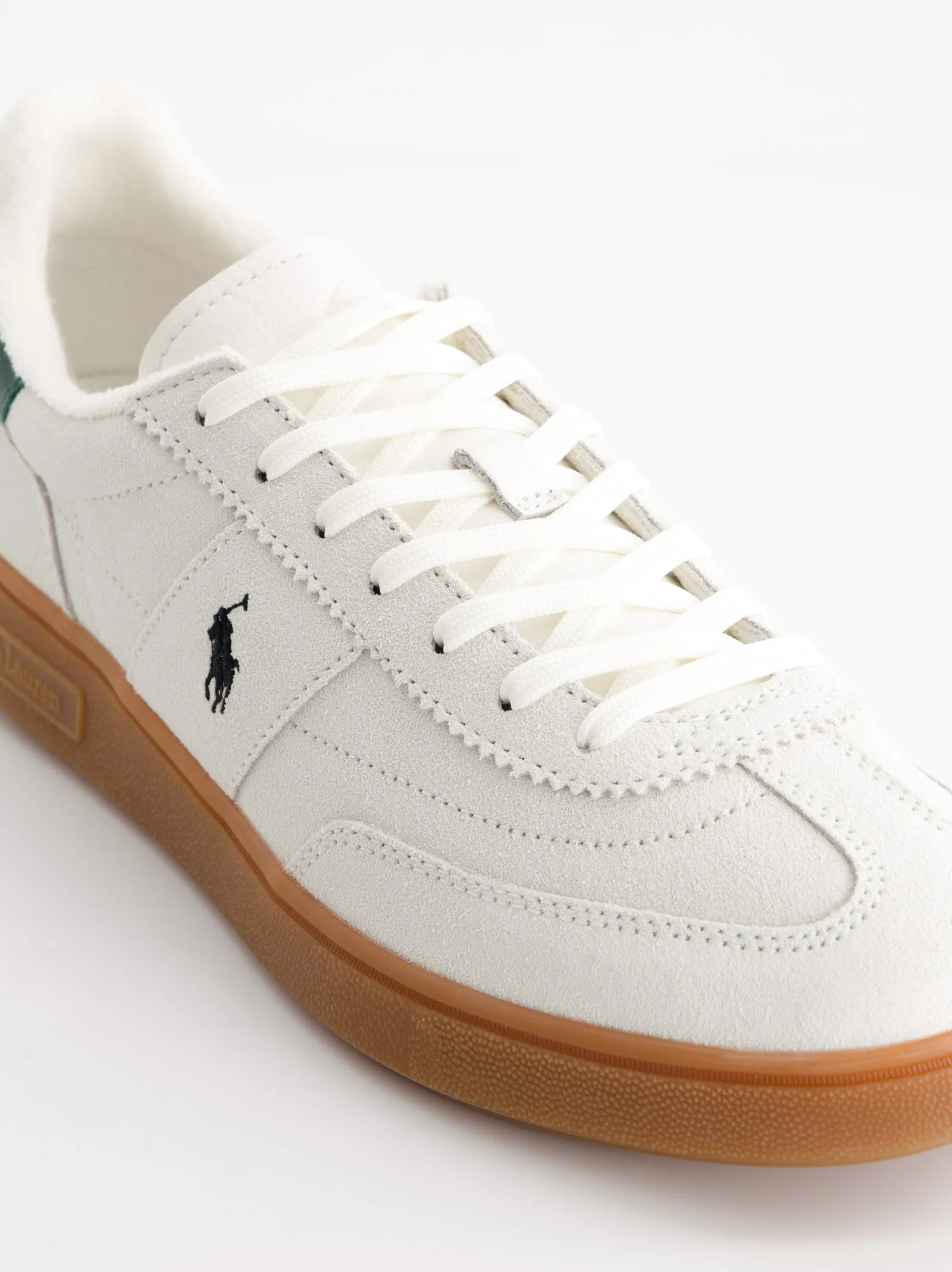 White leather sneakers - POLO Ralph Lauren Bedford sold by Ulanka product image thumbnail 4