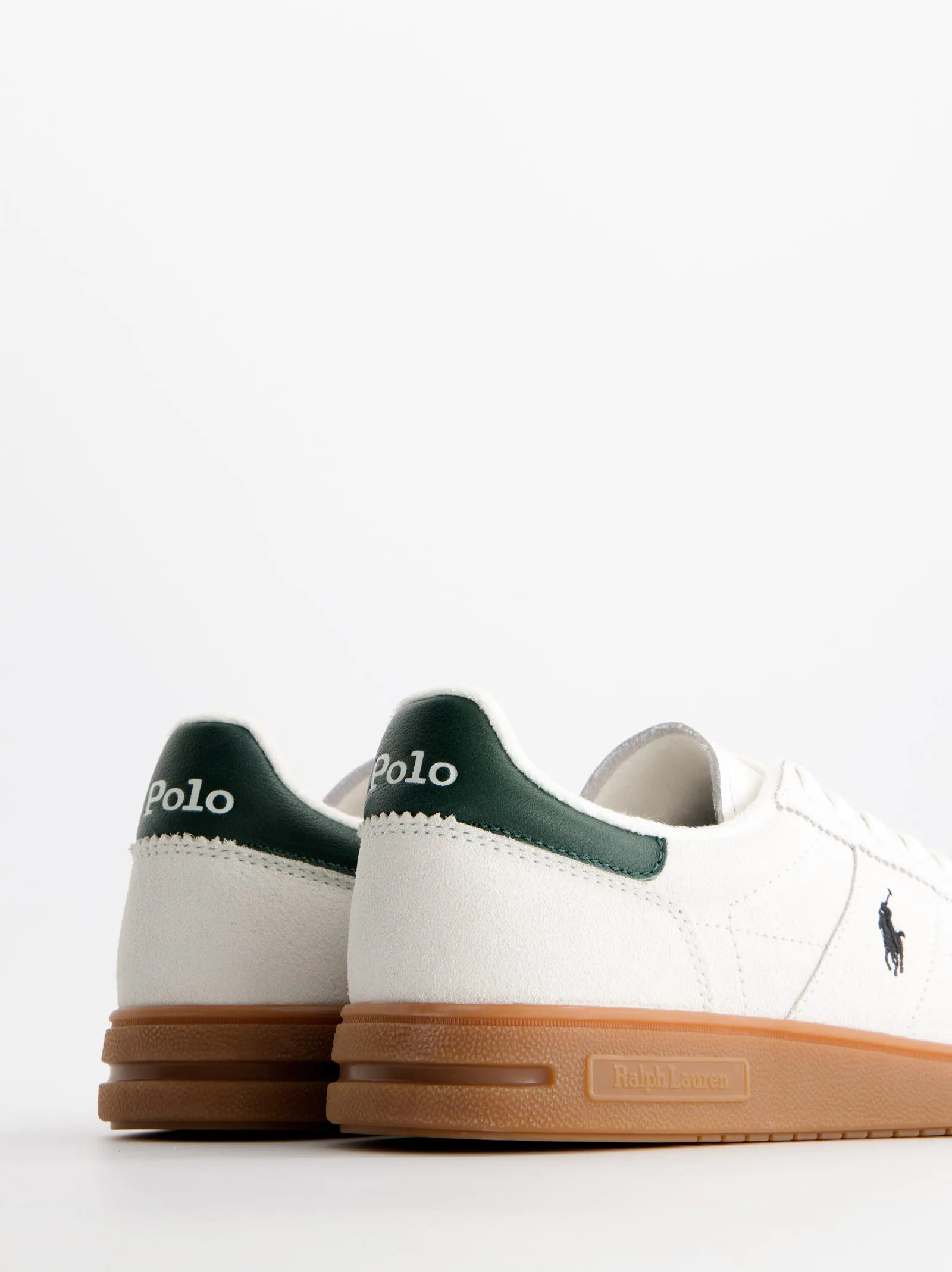 White leather sneakers - POLO Ralph Lauren Bedford sold by Ulanka product image thumbnail 5