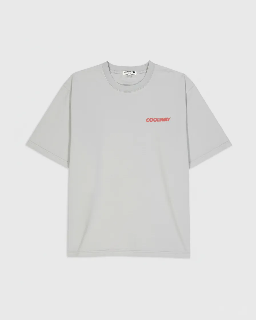 Coolway Iconic Grey T-Shirt - Short sleeve t-shirt sold by Ulanka
