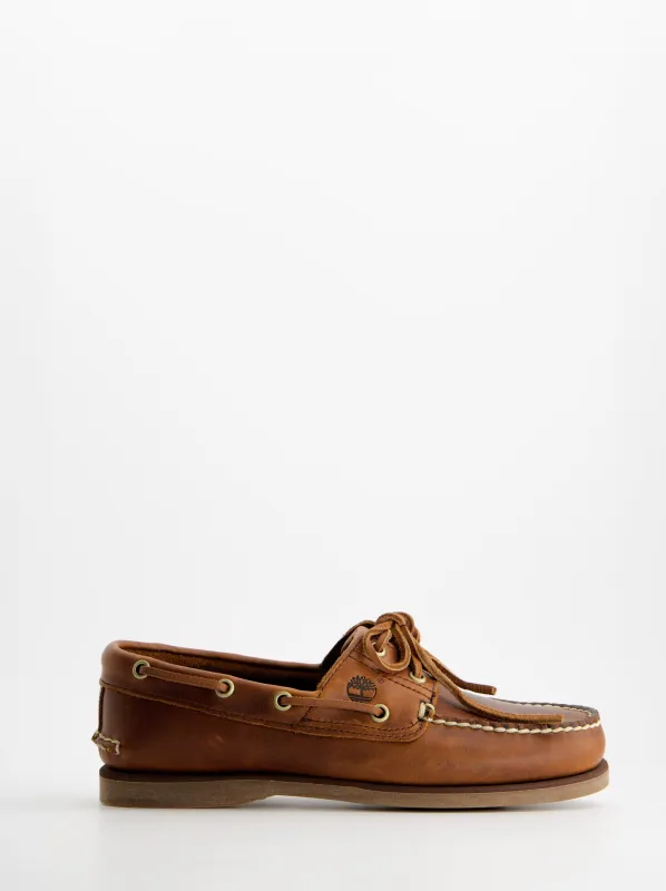Náuticos de piel marrones - Timberland Classic Boat Shoe sold by Ulanka