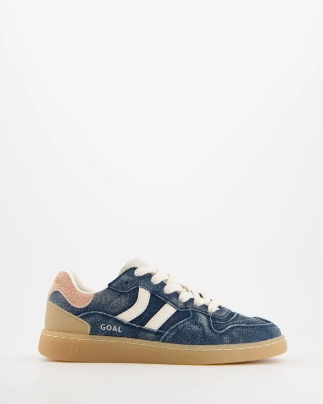 Coolway Goal Blue Royal - Zapatillas deportivas de ante made by Ulanka