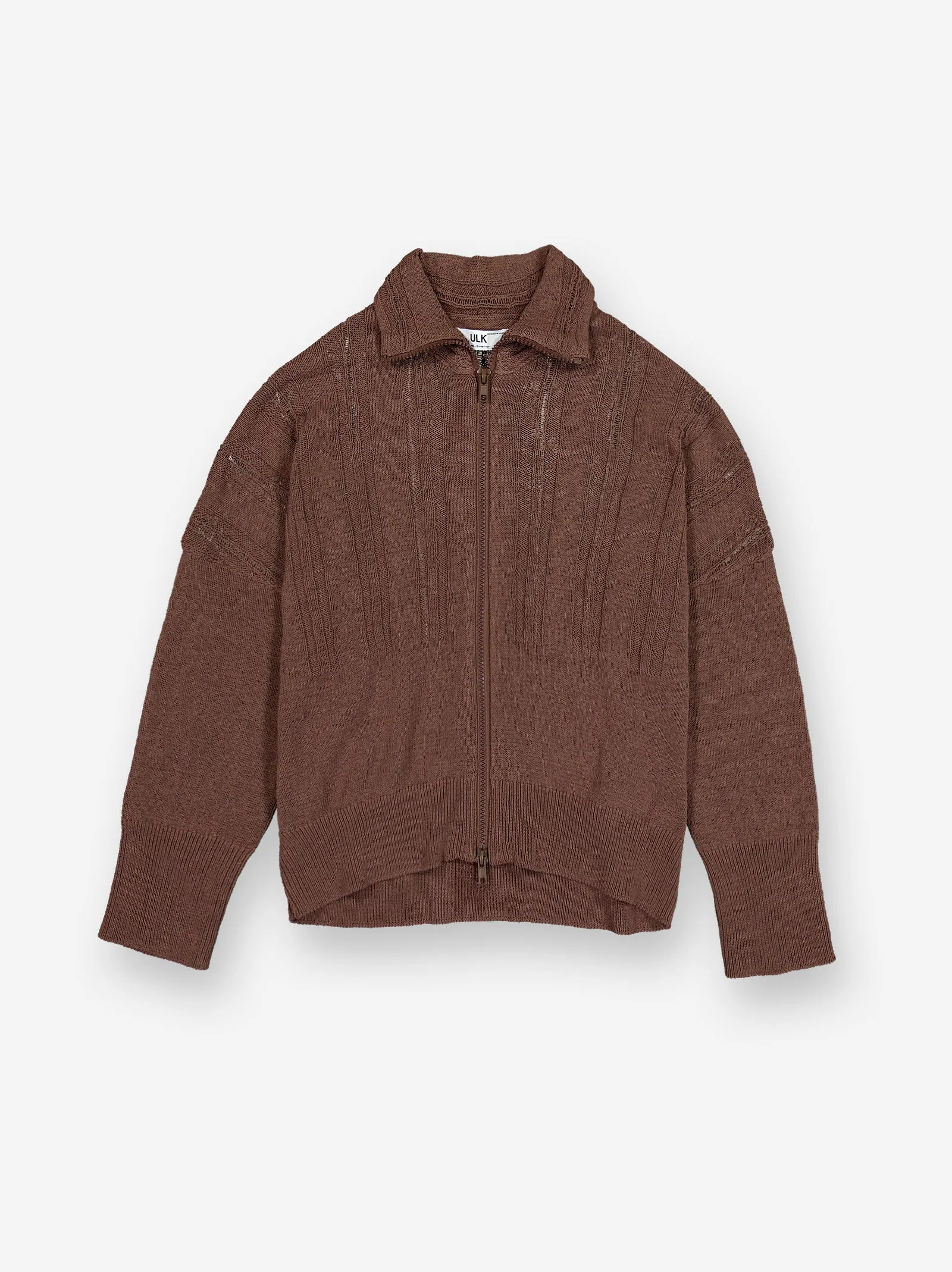 Openwork knit jacket - Flore sold by Ulanka