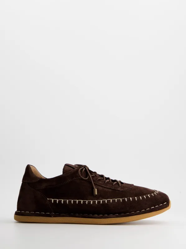 Suede moccasin-style slippers - 34318 made by Ulanka