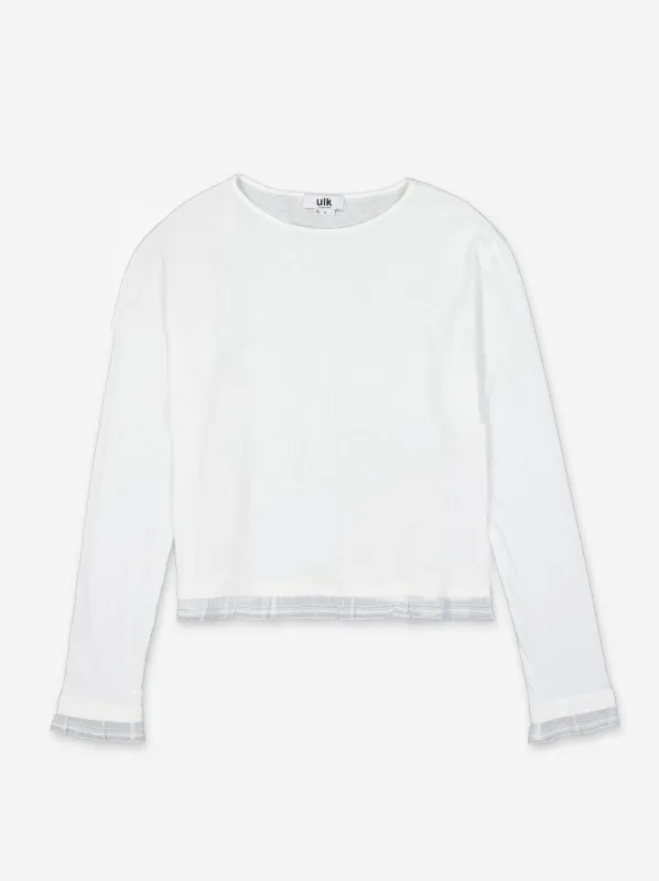 Double lace T-shirt - ULK Giorgia made by Ulanka