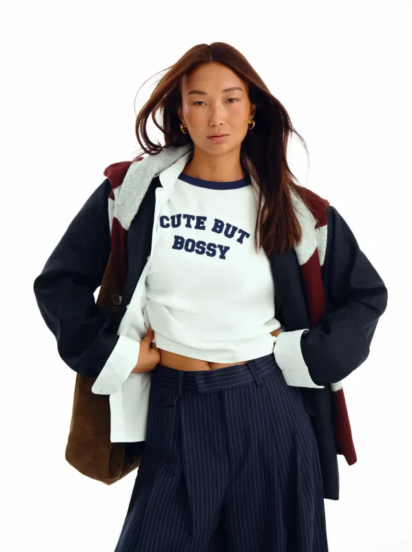 T-shirt with claim - ULK Zoya made by Ulanka