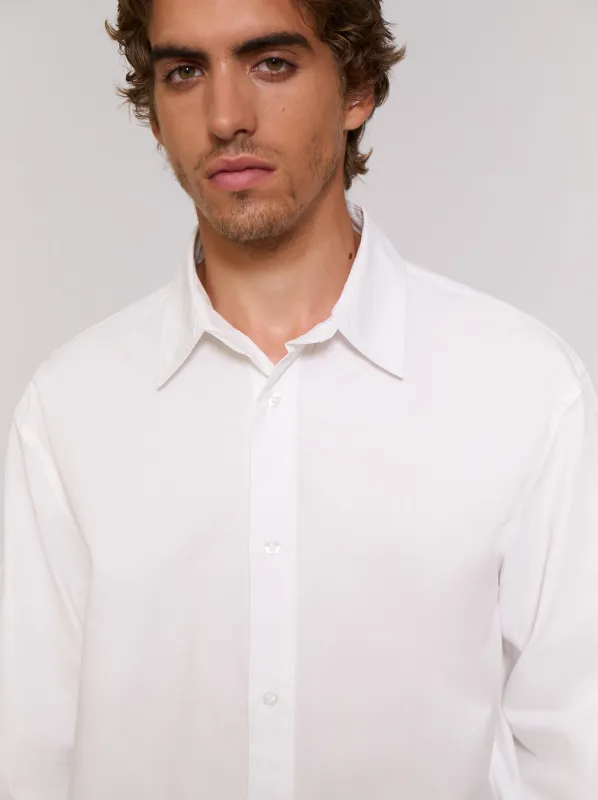 Regular fit white shirt - ULK James made by Ulanka