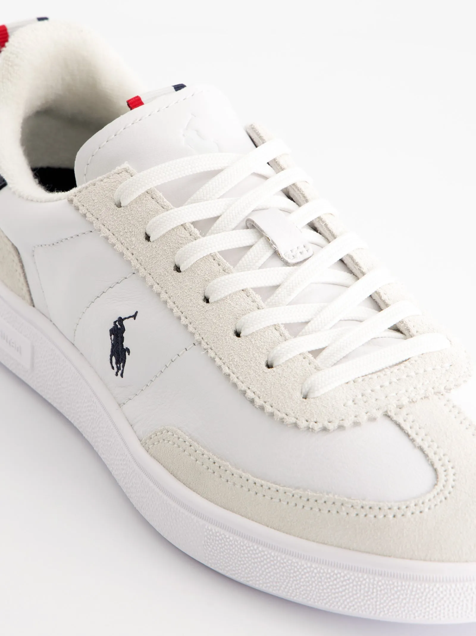 White leather sneakers - POLO Ralph Lauren Bedford sold by Ulanka product image thumbnail 4