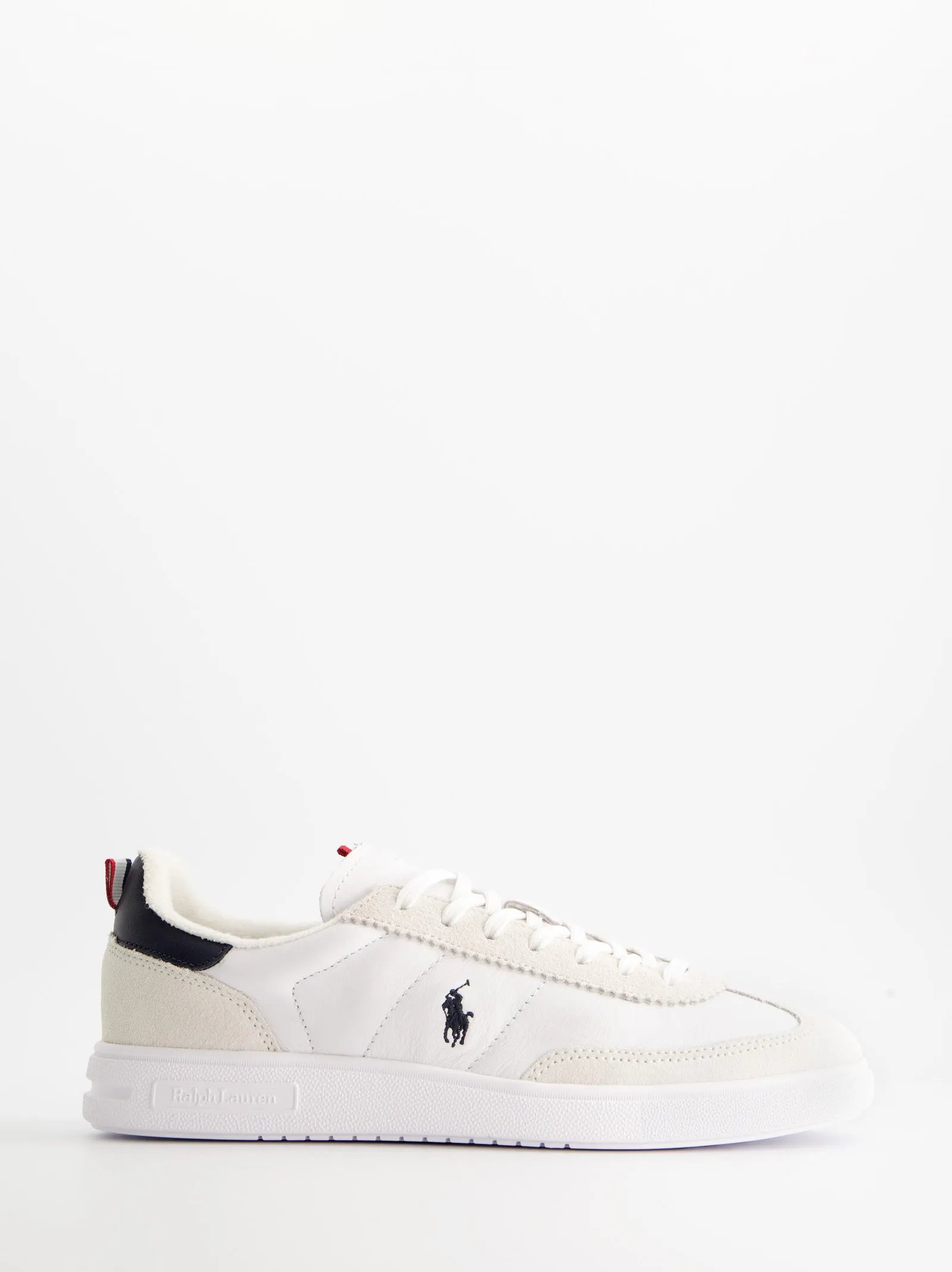 White leather sneakers - POLO Ralph Lauren Bedford sold by Ulanka