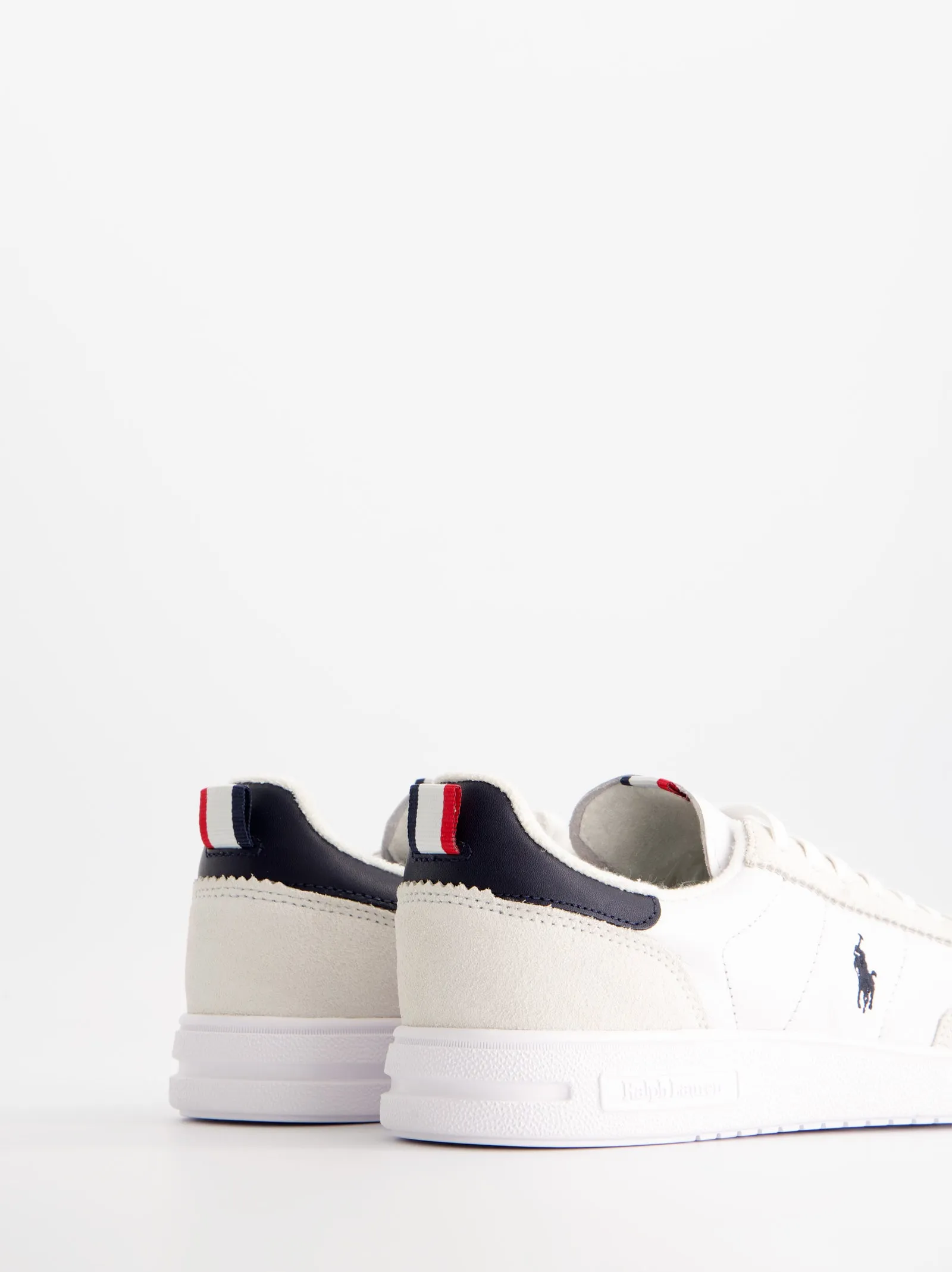 White leather sneakers - POLO Ralph Lauren Bedford sold by Ulanka product image thumbnail 5