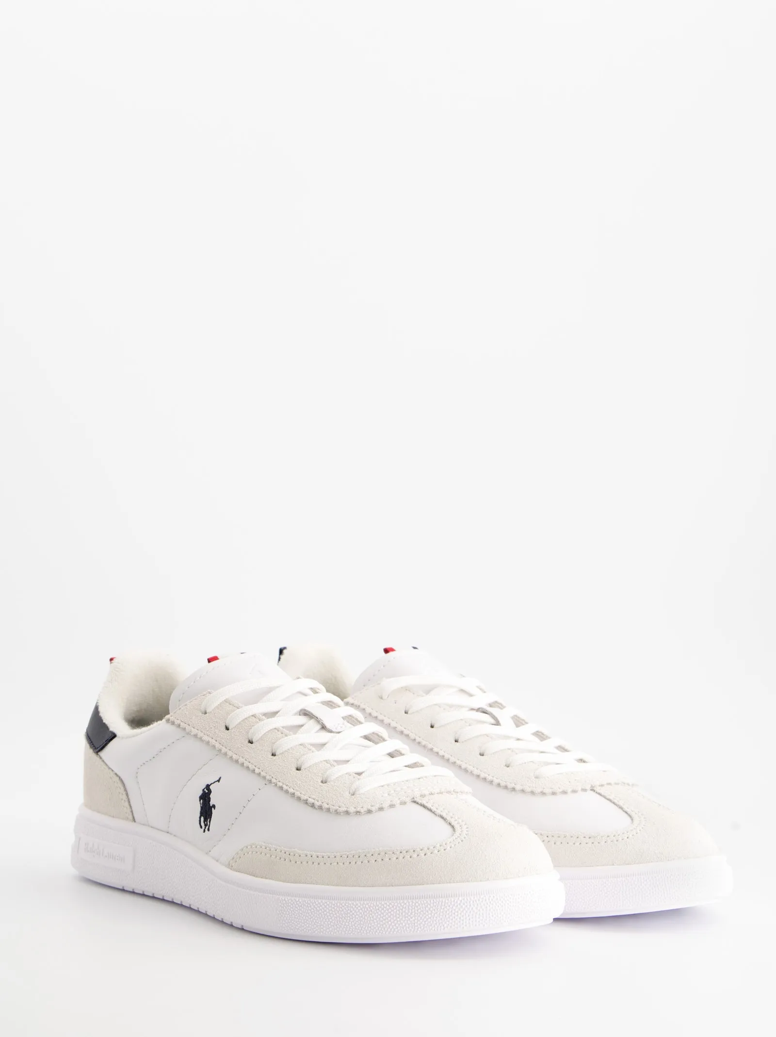 White leather sneakers - POLO Ralph Lauren Bedford sold by Ulanka product image thumbnail 3
