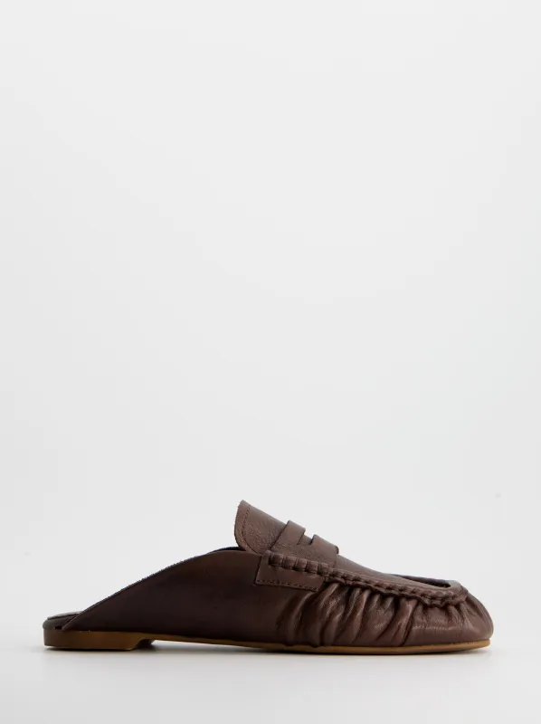 Leather mule loafers - Momar made by Ulanka