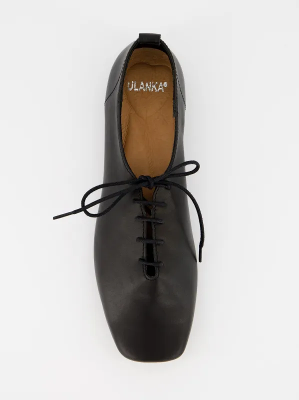 Flat leather shoes - Tirig made by Ulanka