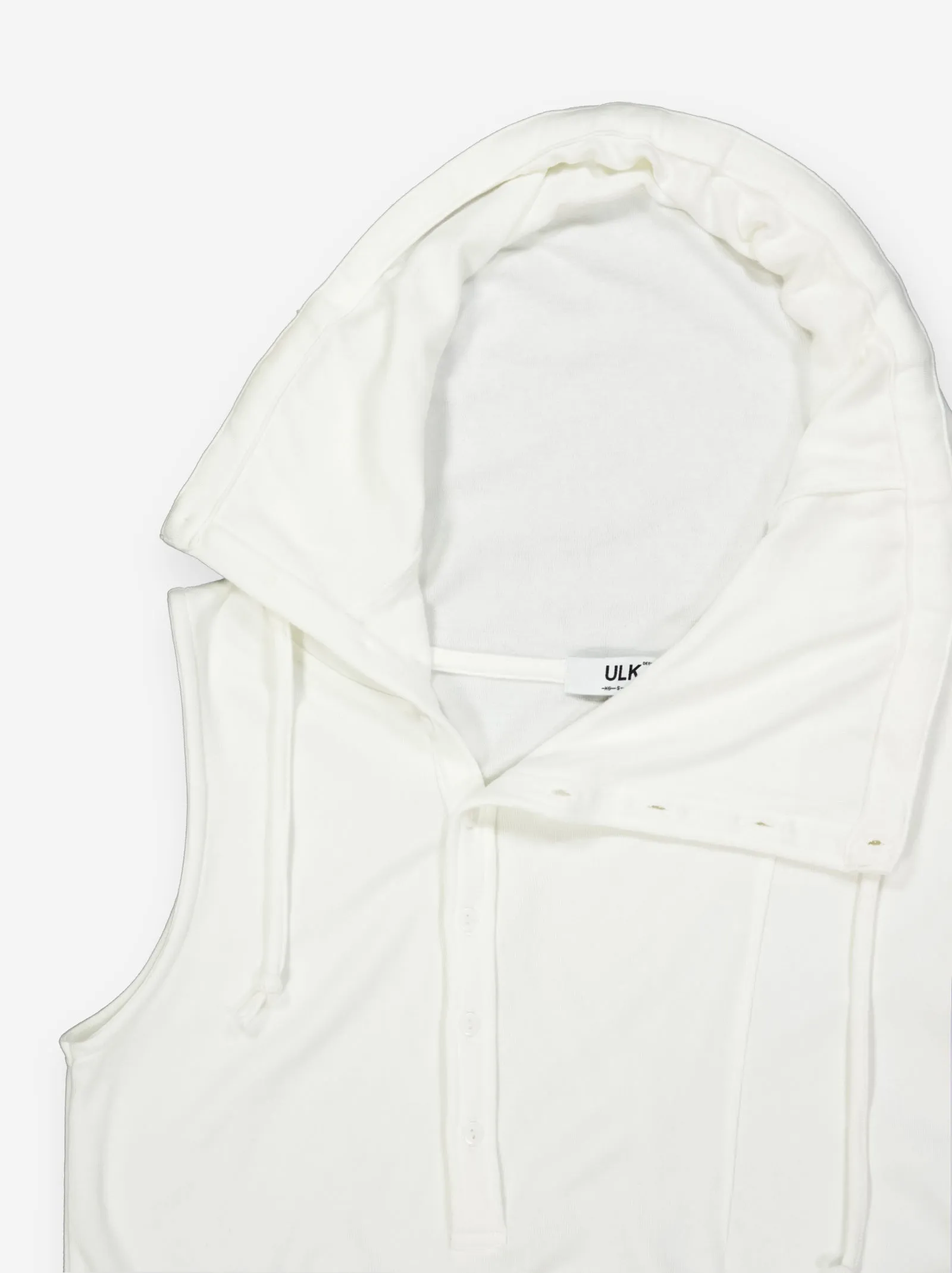 Chaleco con cuello asimétrico y capucha Dos sold by Ulanka product image thumbnail 2