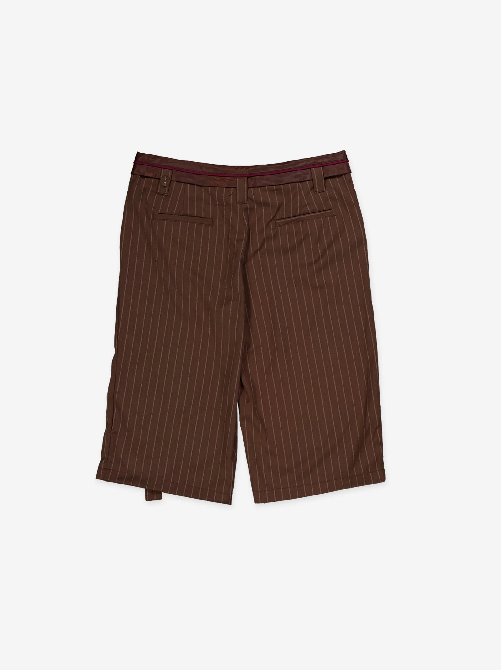 Pinstripe Bermuda shorts with side stripe - Iria sold by Ulanka product image thumbnail 4