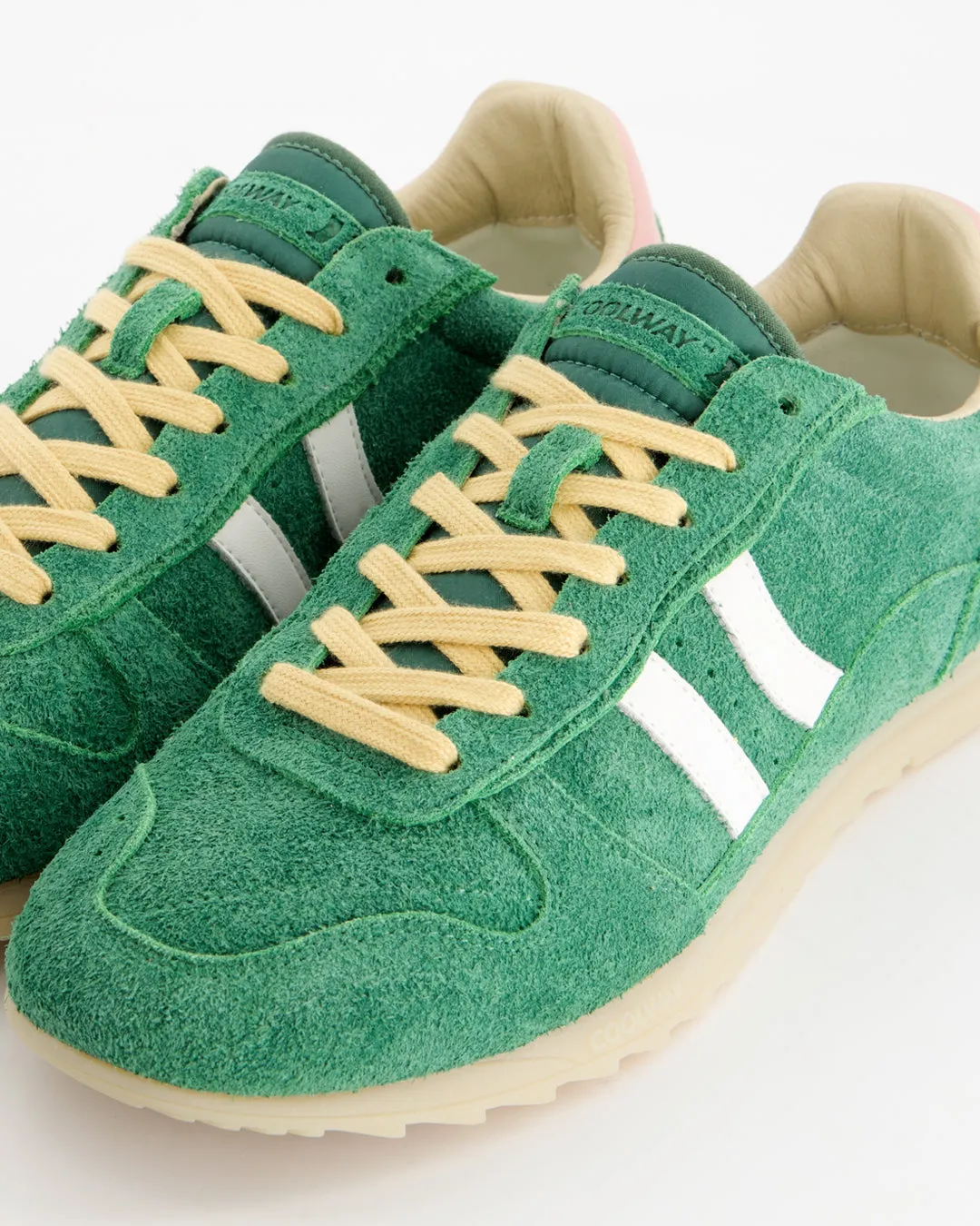 Coolway Switzer Green Grass - Suede Sneakers sold by Ulanka product image thumbnail 2
