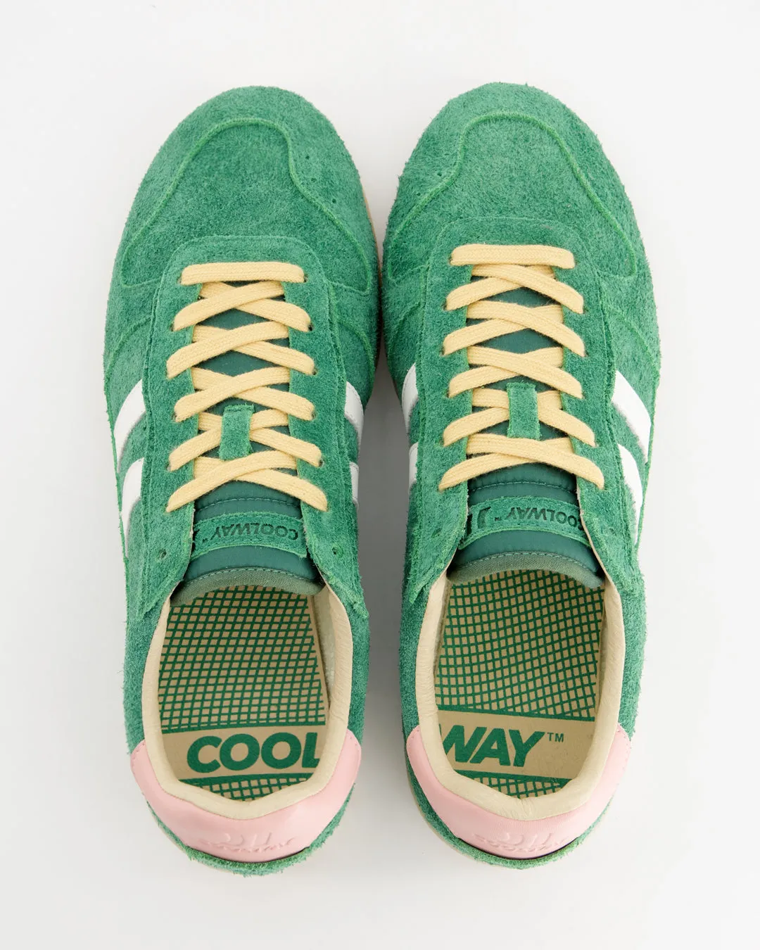 Coolway Switzer Green Grass - Suede Sneakers sold by Ulanka product image thumbnail 4