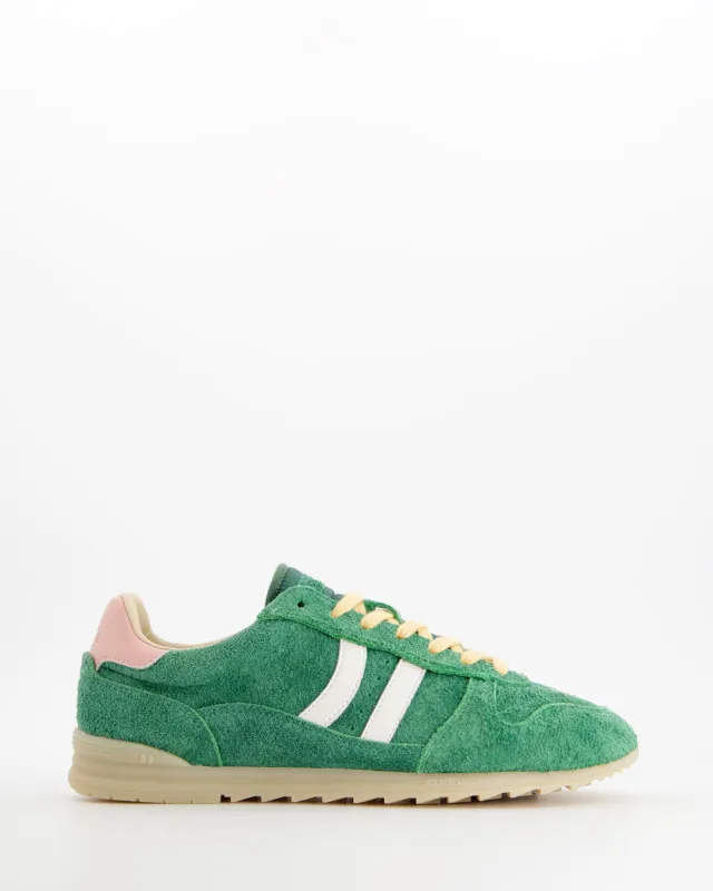Coolway Switzer Green Grass - Suede Sneakers made by Coolway